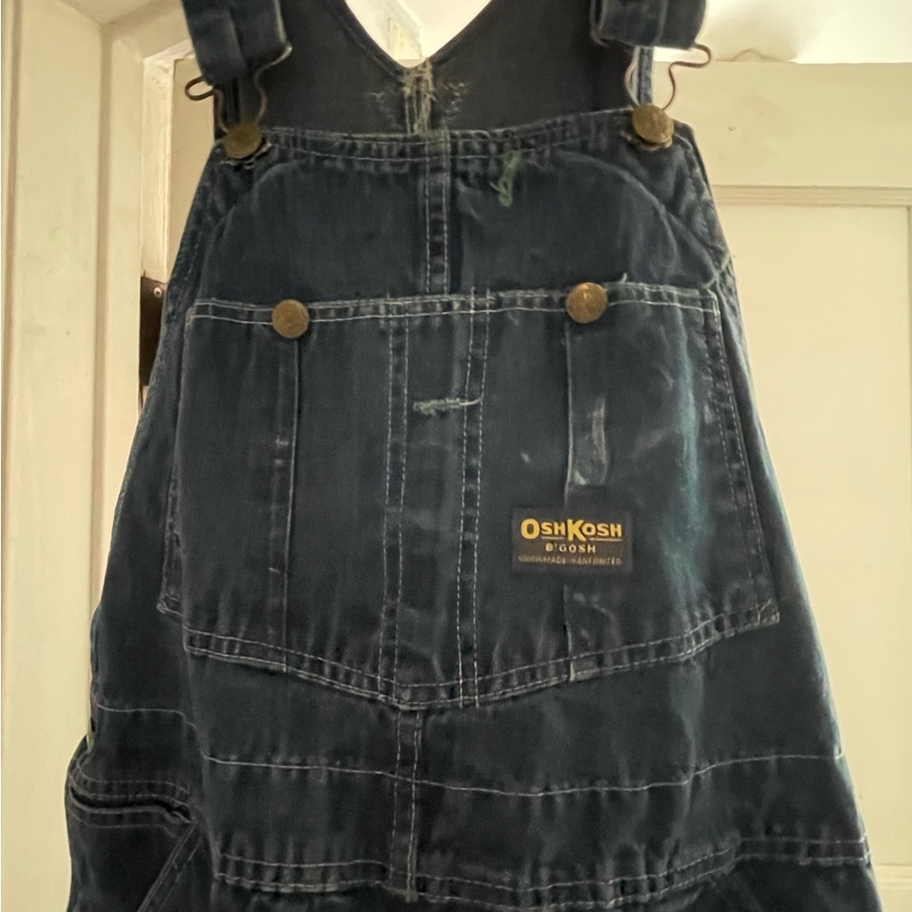 UNISEX. OshKosh B'gosh Classic Blue Denim Overalls